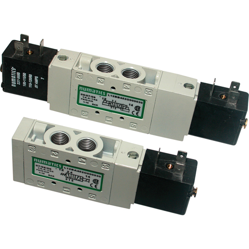 &eacute;lectrovannes pilotes &agrave; 5 voies 2 positions et 4 voies, Tuyau de 1/8", 150 psi Quali-T-Solutions