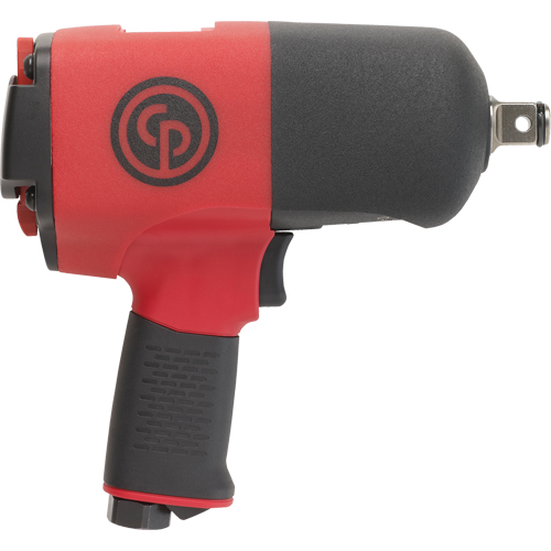 Aluminum Impact Wrench, 1/2" Drive, 1/4" NPTF Air Inlet, 11500 No Load RPM Quali-T-Solutions