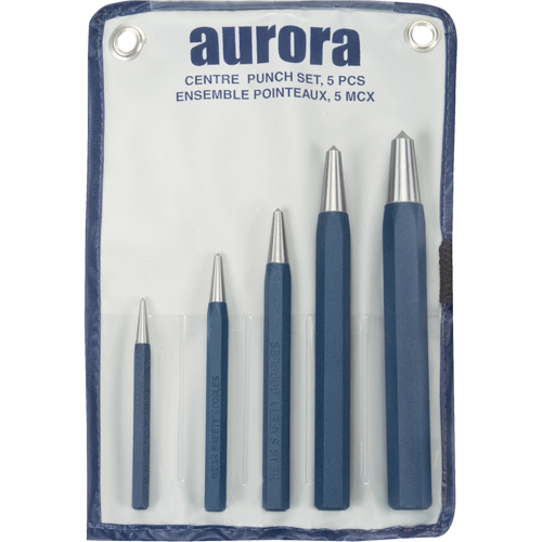 Center Punch Set, 5 Pieces Quali-T-Solutions