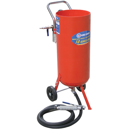 Machines de sablage &agrave; jet, 6-25 pi³/min, R&eacute;servoir de 8,3 gal. (10 gal. US) Quali-T-Solutions