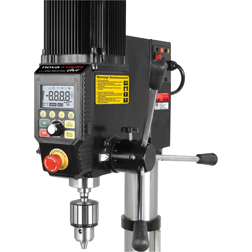 Perceuses &agrave; colonne de plancher Nova Viking DVR, 16", Mandrin 5/8", 3000 tr/min Quali-T-Solutions