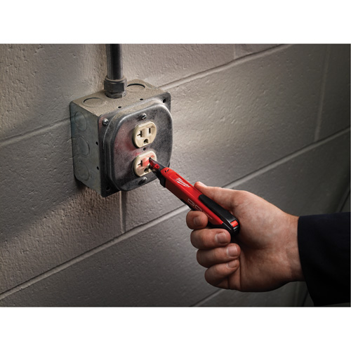 D&eacute;tecteur de tension sans contact, 50 V - 1000 V, Alerte Lumi&egrave;re Quali-T-Solutions