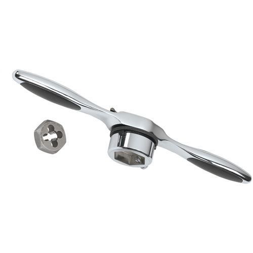 Jeu d'accessoires pour taraud &agrave; cliquet & tourne-fili&egrave;re , 5 Morceaux Quali-T-Solutions