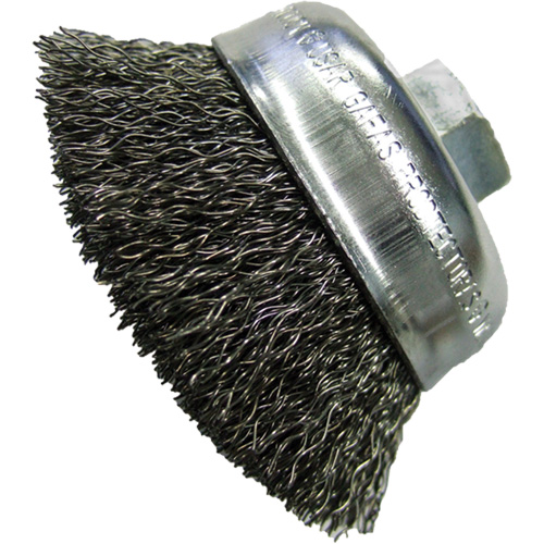Brosses-boisseau &agrave; fils cr&ecirc;p&eacute;s 6" Quali-T-Solutions