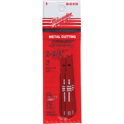 Jigsaw Blades, High Speed Steel, U-Shank, 2-3/4" L, 18 TPI Quali-T-Solutions