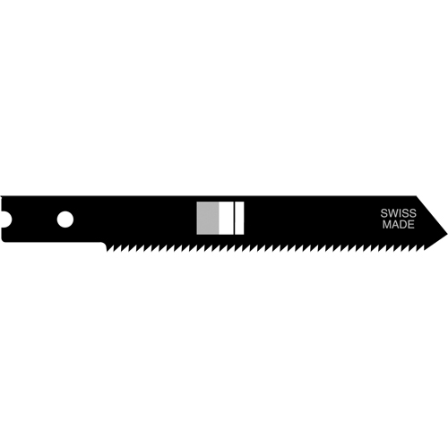Jigsaw Blades, High Speed Steel, U-Shank, 2-3/4" L, 24 TPI Quali-T-Solutions