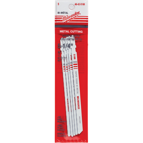 Lame de scie sauteuse, Bim&eacute;tal, Tige en T, 5-1/4" lo, 24 dents par pouce Quali-T-Solutions