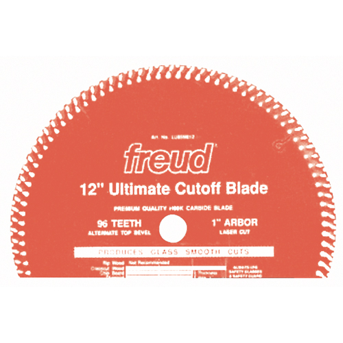 Lames de scie industrielle TCS - finition et coupe en travers, 8", 64 dents, Pour Bois Quali-T-Solutions