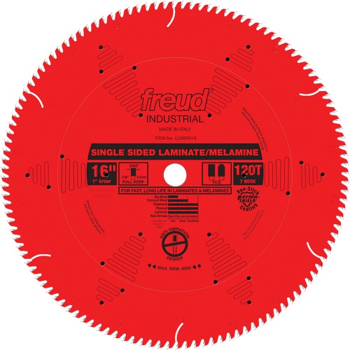 TCS Industrial Saw Blade - Chipboard, 16", 128 Teeth, Laminate Use Quali-T-Solutions