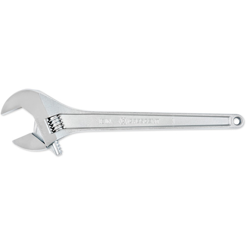 Cl&eacute; &agrave; manche conique r&eacute;glable — emball&eacute; sur carte, 18" lo, la max. 2-1/16"/53 mm, Chrome/Poli Quali-T-Solutions