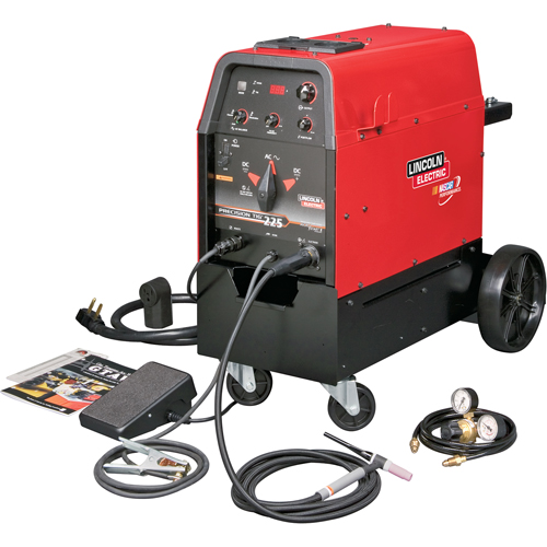 Ensemble Precision TIG 225 ReadyPak avec chariot Quali-T-Solutions