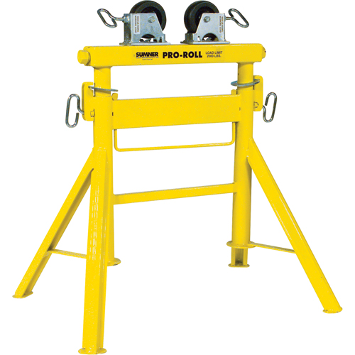 Pro Roll Pipe Stand, 1000 lbs. Load Capacity, 36" Pipe Capacity Quali-T-Solutions