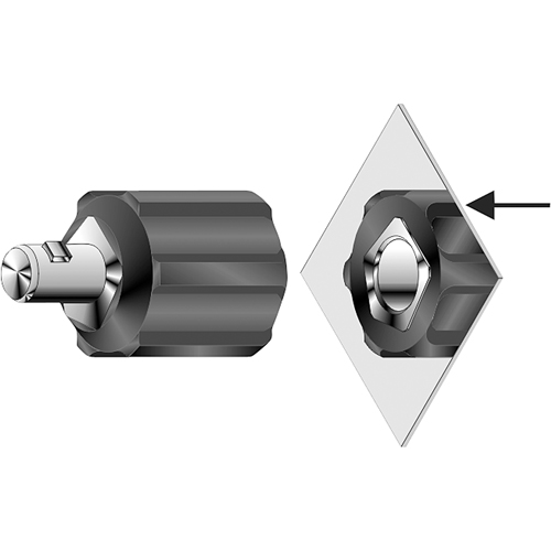 ADAPTAT 1 PIECE DINSE MALE LC-40/LC-10 FEMELLE Quali-T-Solutions