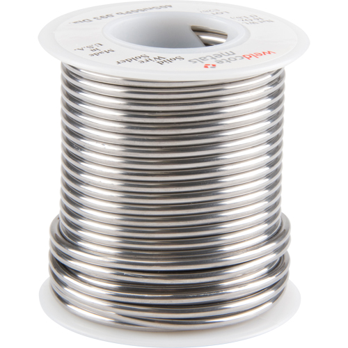 Common Solder, Lead-Based, 40% Tin 60% Lead, Solid Core, 0.09375" Dia. Quali-T-Solutions