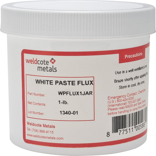 Flux de brasage blanc en p&acirc;te Quali-T-Solutions