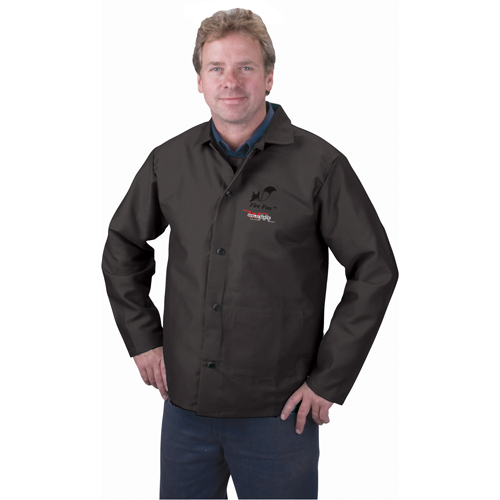 Veste ignifug&eacute;e, Coton, 4T-Grand, Noir Quali-T-Solutions