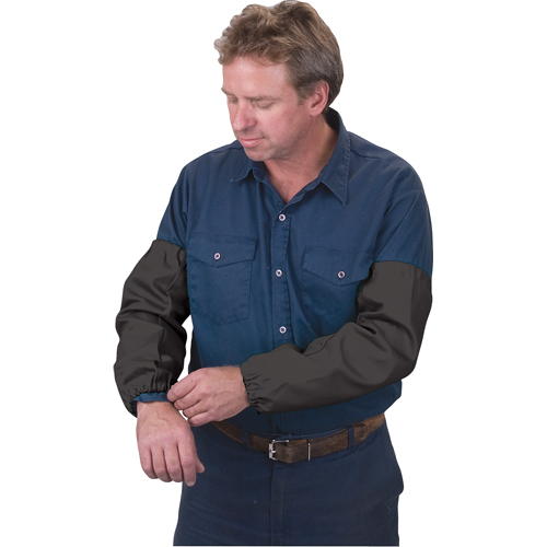 Manches ignifug&eacute;es, 23" lo, Noir Quali-T-Solutions