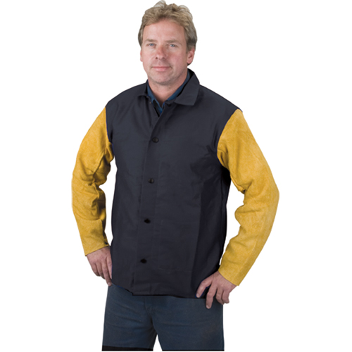 Veste de soudage, Proban, 4T-Grand, Noir Quali-T-Solutions