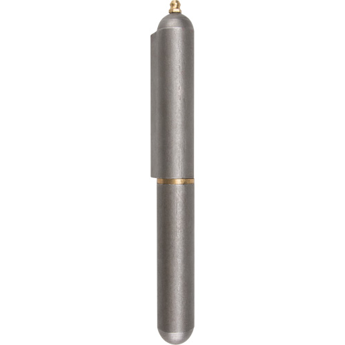 Charni&egrave;re &agrave; souder, 0,906" dia. x 7,874" lo, Acier doux a/goupille fixe en acier Quali-T-Solutions