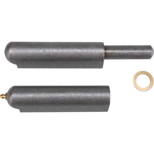 Charni&egrave;re &agrave; souder, 1,102" dia. x 10,236" lo, Acier doux a/goupille fixe en acier Quali-T-Solutions