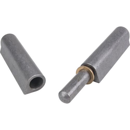 Charni&egrave;re &agrave; souder, 1,102" dia. x 10,236" lo, Acier doux a/goupille fixe en acier Quali-T-Solutions