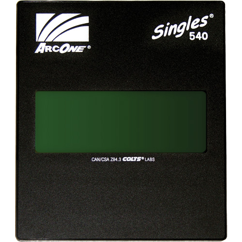 Lentille de soudage autoassombrissante haute d&eacute;finition ArcOne Singles, 5" la x 4" h Champ de vision, Pour utilisation avec ArcOne&reg; Quali-T-Solutions
