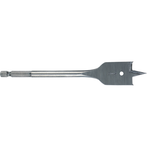 Speedbor Flat Bits, 3/4" Diameter, 1/4" Shank, 6" Length Quali-T-Solutions