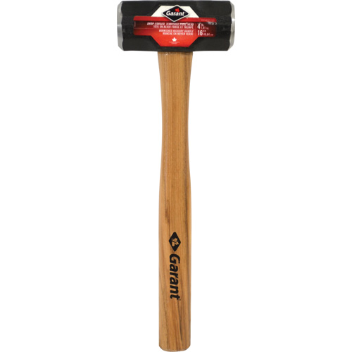 Double-Face Sledge Hammer, 4 lbs., 16" L, Wood Handle Quali-T-Solutions
