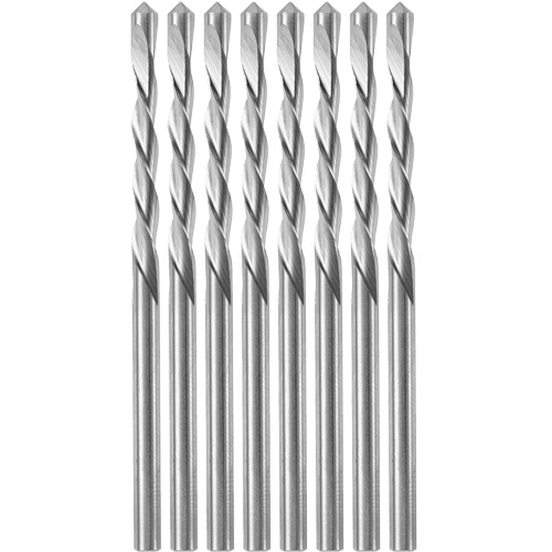 8-Piece Guidepoint Spiral Saw Bit with 1/8" Diameter, 1/8", 3/4" Flute Quali-T-Solutions