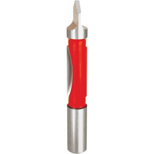 Fraise - foret guide pour panneau, 1/2" dia, 1-1/4" ha, 3-3/4" lo, 1/2" Manche Quali-T-Solutions