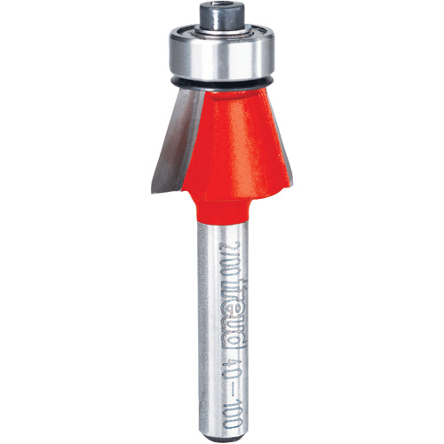 Router Bit - Chamfer Bit, 23/32" Dia., 1/4" Shank Quali-T-Solutions