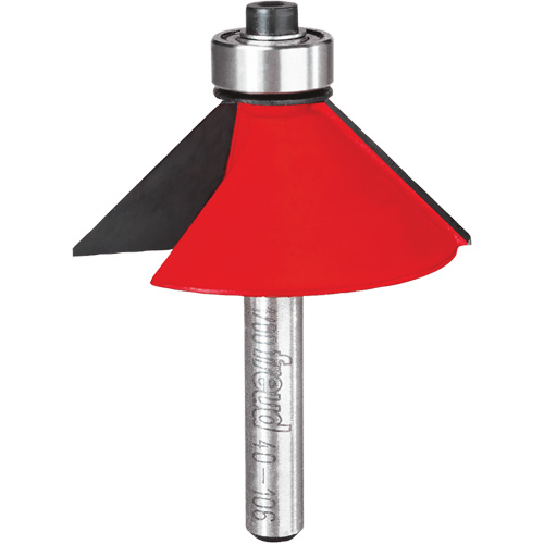 Fraise &agrave; chanfreiner, 1-3/4" dia., 1/4" tige Quali-T-Solutions