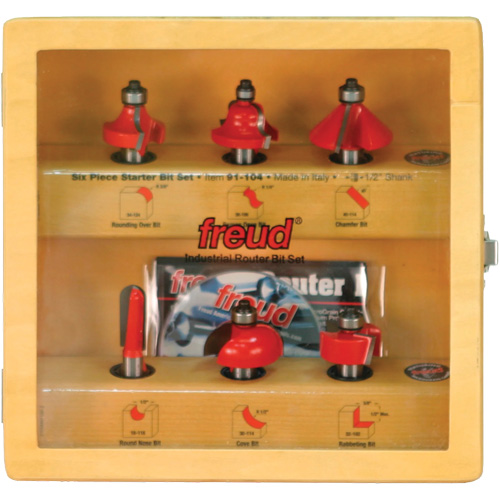 Starter Router Bit Set with 1/2" Shanks Quali-T-Solutions