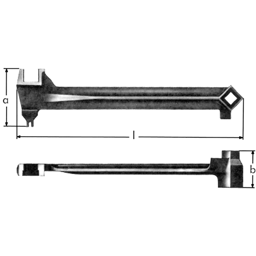 Bung Wrenches, 2-1/2", 15-1/15" Length Quali-T-Solutions