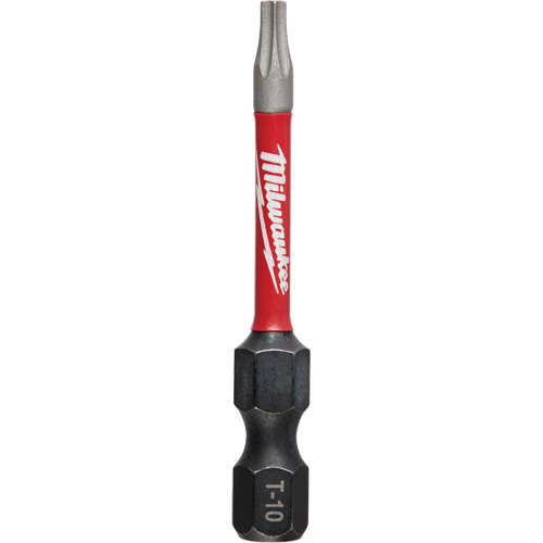 Shockwave Impact Duty Power Bit, Torx, T-10 Tip, 2" Length Quali-T-Solutions