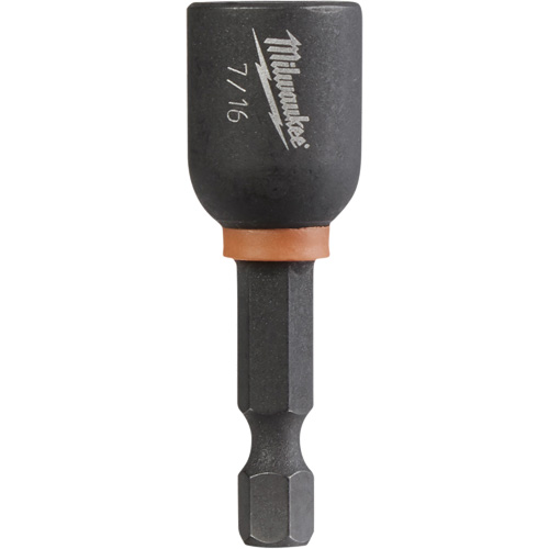 Tourne-&eacute;crou Shockwave Impact Duty, Embout 1/4", Prise 7/16", 1-7/8" lo, Magn&eacute;tique Quali-T-Solutions