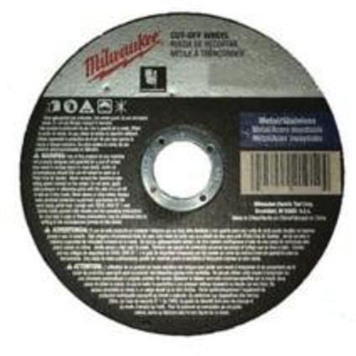 Meules &agrave; tronçonner renforc&eacute;es, 5" x 0,045", Arbre de 7/8", Type 1, Oxyde d'aluminium, 13580 Tr/min Quali-T-Solutions