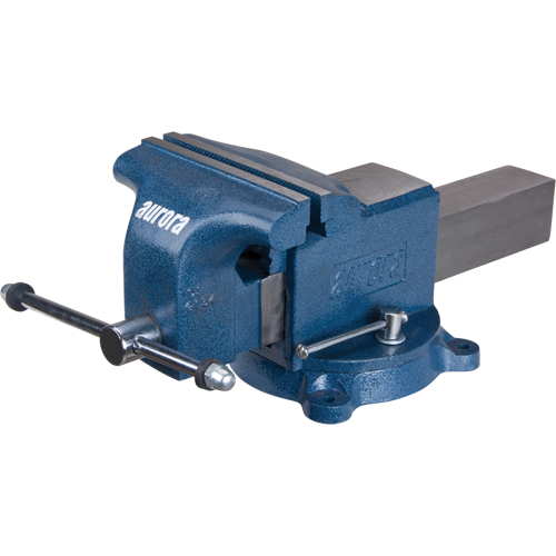 Heavy-Duty Bench Vise, 8" Jaw Width Quali-T-Solutions