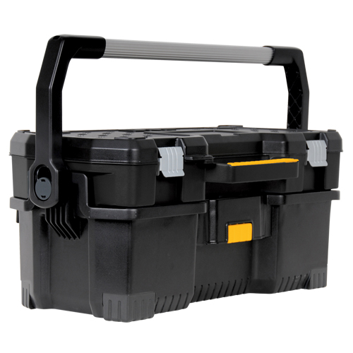 Fourre-tout avec boîtier pour outils &eacute;lectriques, 12-13/16" la x 24 p x 11-3/16" h, Noir Quali-T-Solutions