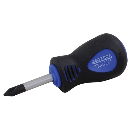 Phillips Screwdriver, #2, 4" L, Cushion Grip Handle Quali-T-Solutions