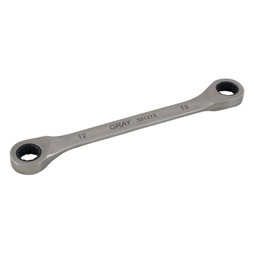Cl&eacute; &agrave; cliquet polygonale double pour engrenage, 12 pans, 8 mm x 9 mm, Fini Ordinaire Quali-T-Solutions
