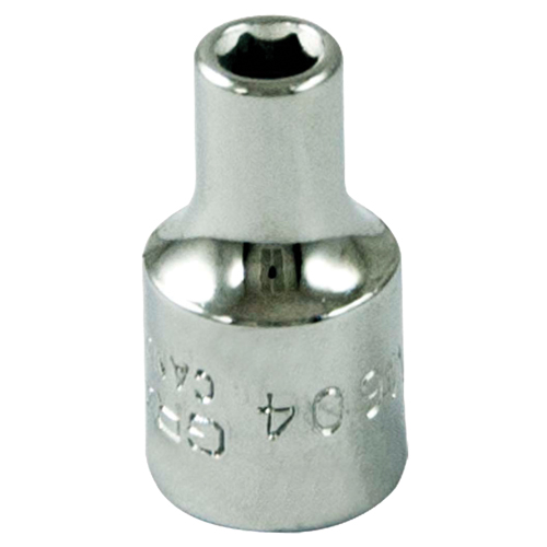Socket, 4 mm, 1/4" Drive, 6 Points Quali-T-Solutions