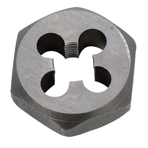 &eacute;crou &agrave; refileter hexagonale, dia. 1"/1-1/16", Filet de 1/8"-27, Acier au carbone/Acier au chrome Quali-T-Solutions