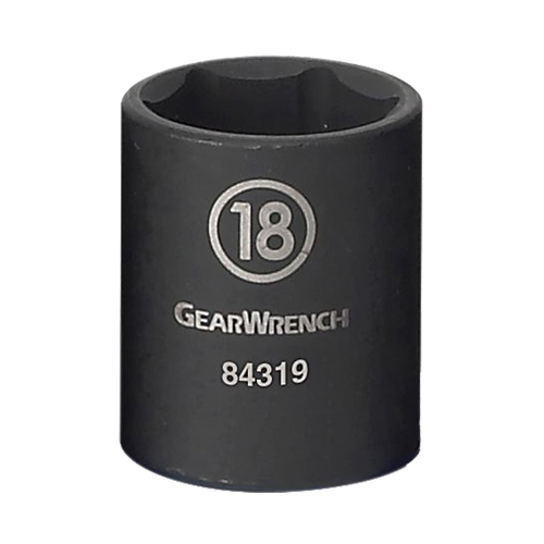 Socket, Impact, 11 mm, 3/8" Drive, 6 Points Quali-T-Solutions