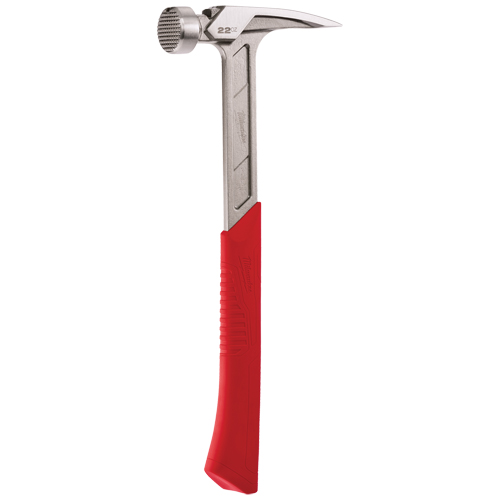 Marteau de charpente &agrave; face usin&eacute;e, 22 oz, Prise en Acier plein, 15" lo Quali-T-Solutions