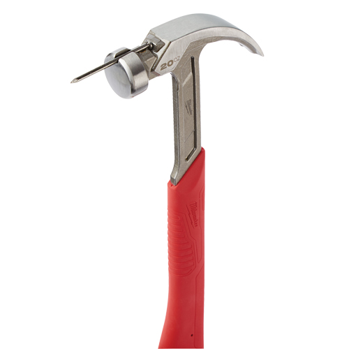 Marteau &agrave; panne incurv&eacute;e et face lisse, 20 oz, Prise en Acier plein, 14" lo Quali-T-Solutions