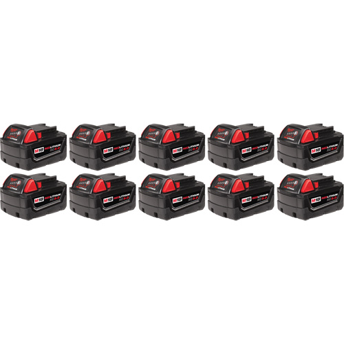 Bloc-piles M18 Redlithium, Lithium-ion, 18 V, 5 Ah Quali-T-Solutions