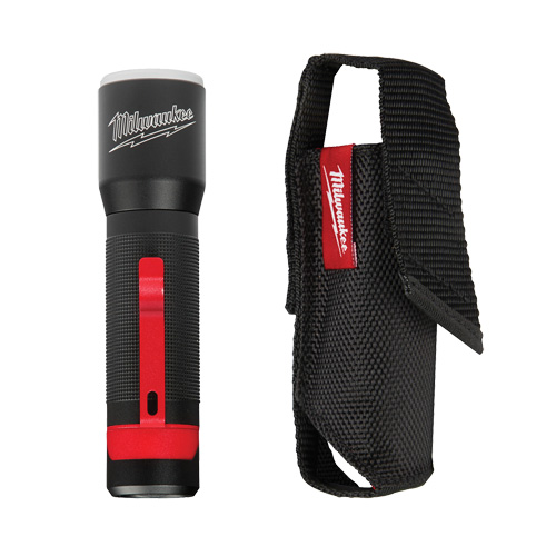 325L Focusing Flashlight with Holster, LED, 325 Lumens, AAA Batteries Quali-T-Solutions