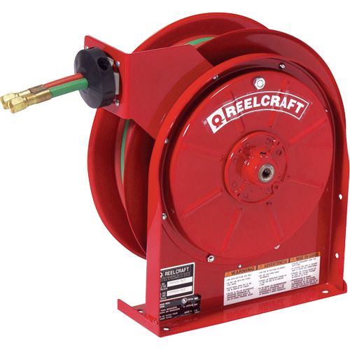 D&eacute;vidoir de tuyau &agrave; ressort pour soudage, Gaz de soudage, 1/4" x 25', Tuyau double, 200 psi Quali-T-Solutions