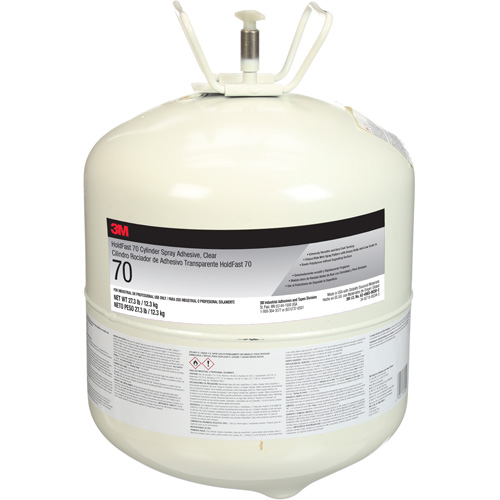 Adh&eacute;sif en a&eacute;rosol HoldFast 70 Scotch-Weld, Transparent, Contenant Quali-T-Solutions